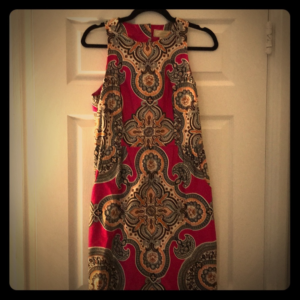 Paisley Mini Party Dress